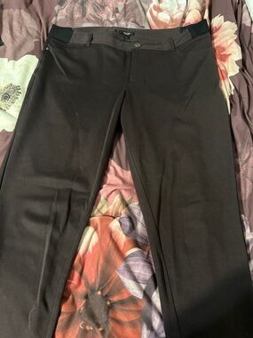 Brown Women's Stretch Dress Pants